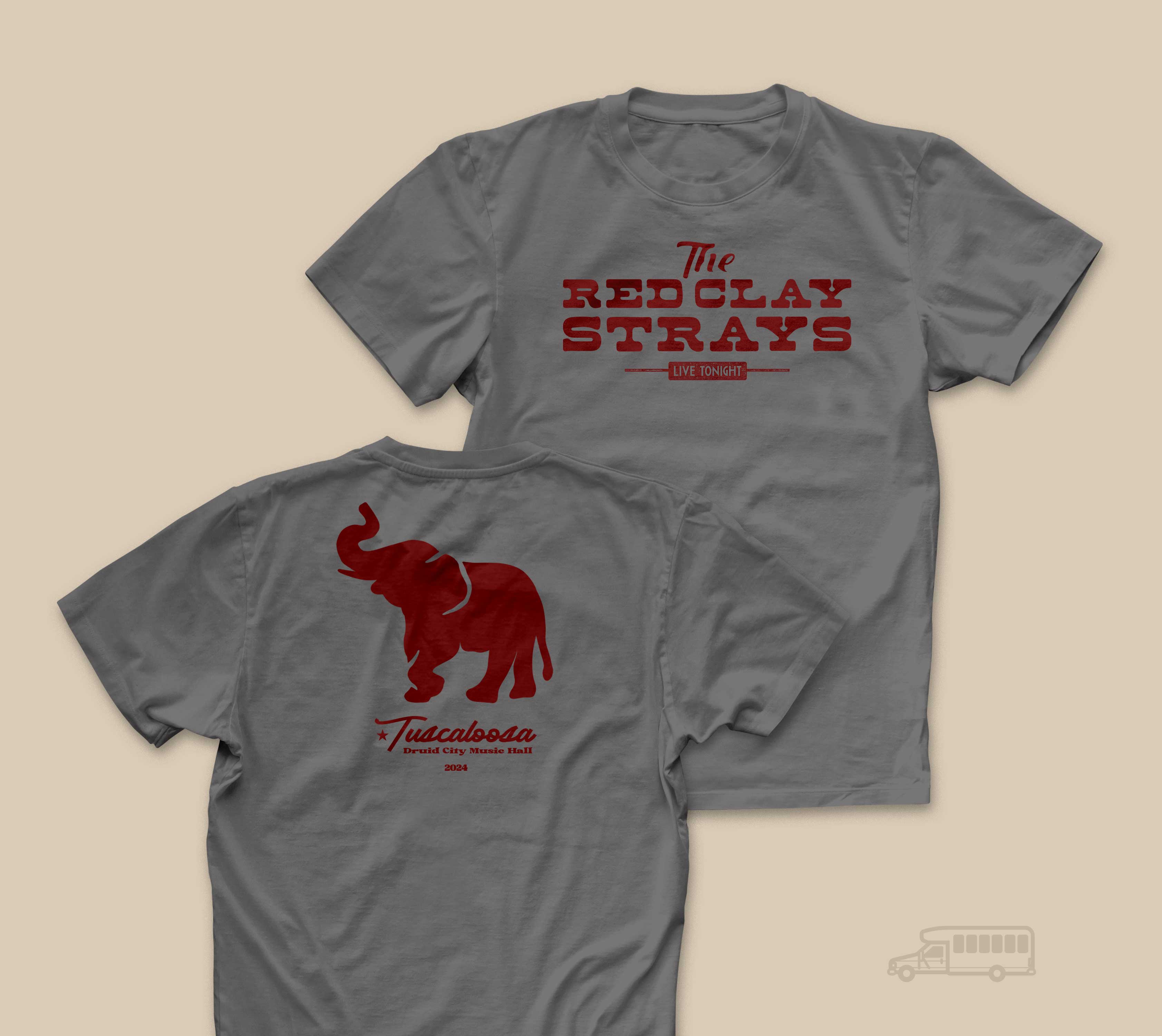 Red Clay Strays | Vintage | Tuscaloosa | 24' | T-Shirt