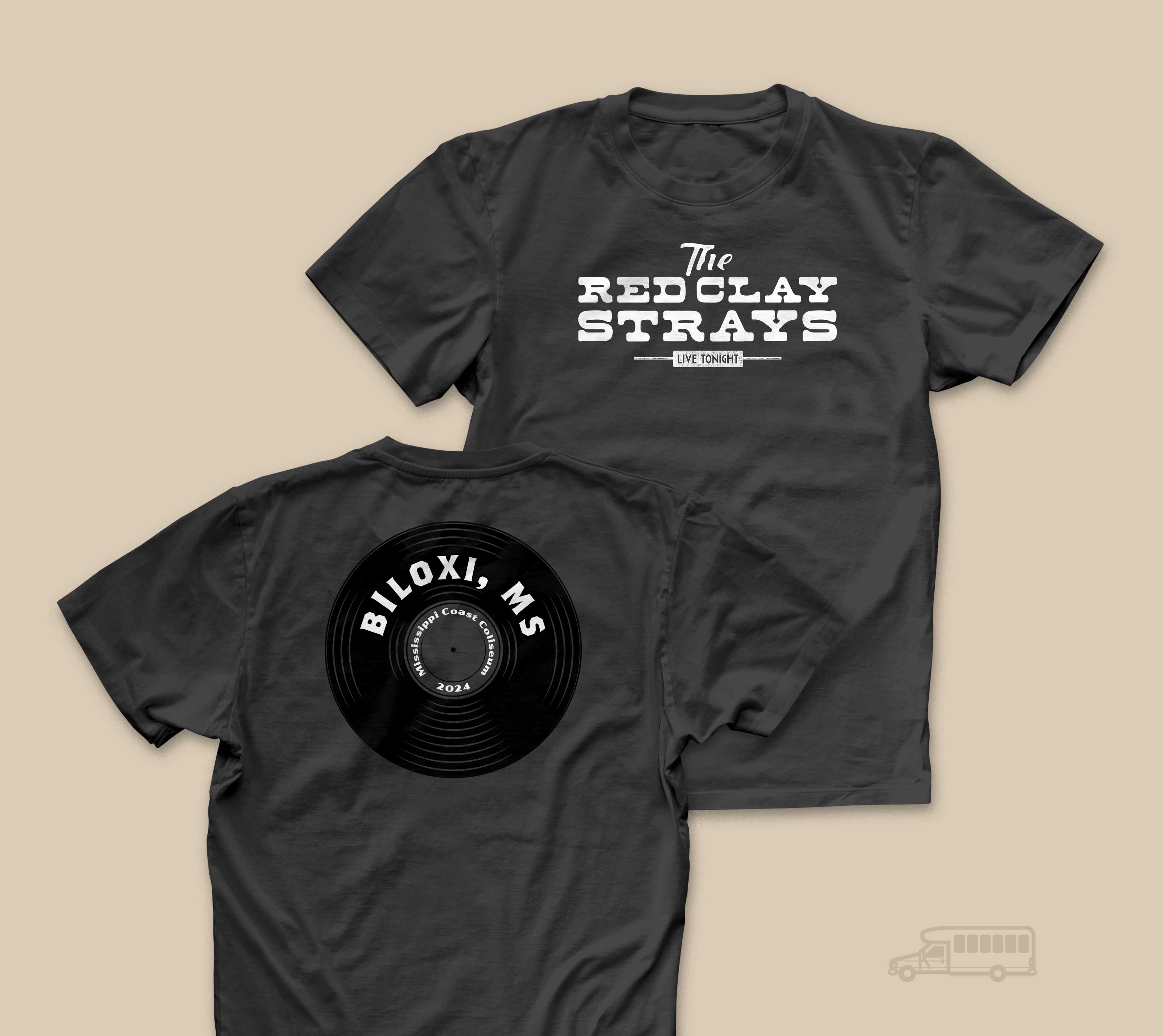 Red Clay Strays | Vintage | Biloxi | 24' | T-Shirt