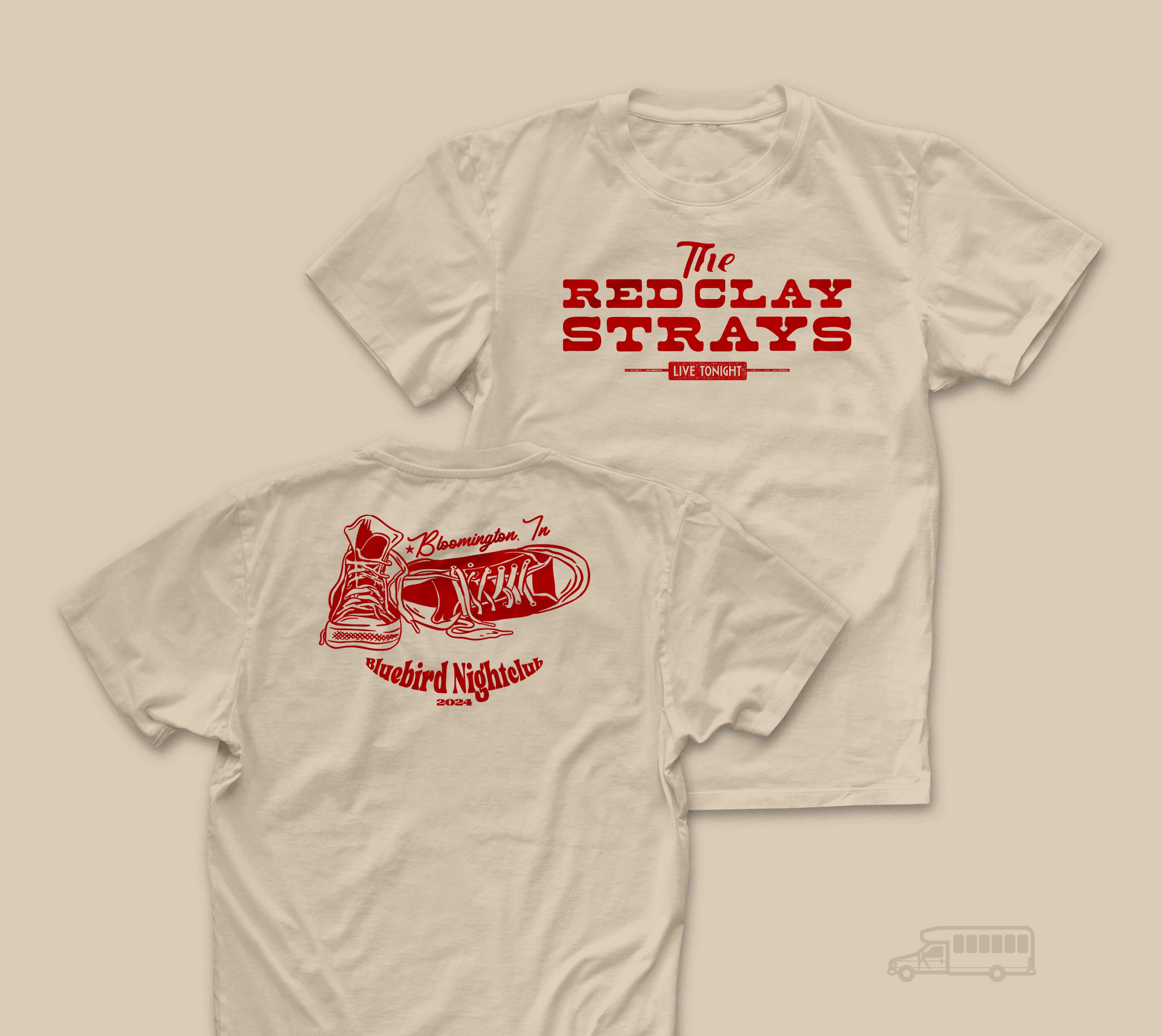 Red Clay Strays | Vintage | Bloomington IN | 24' | T-Shirt