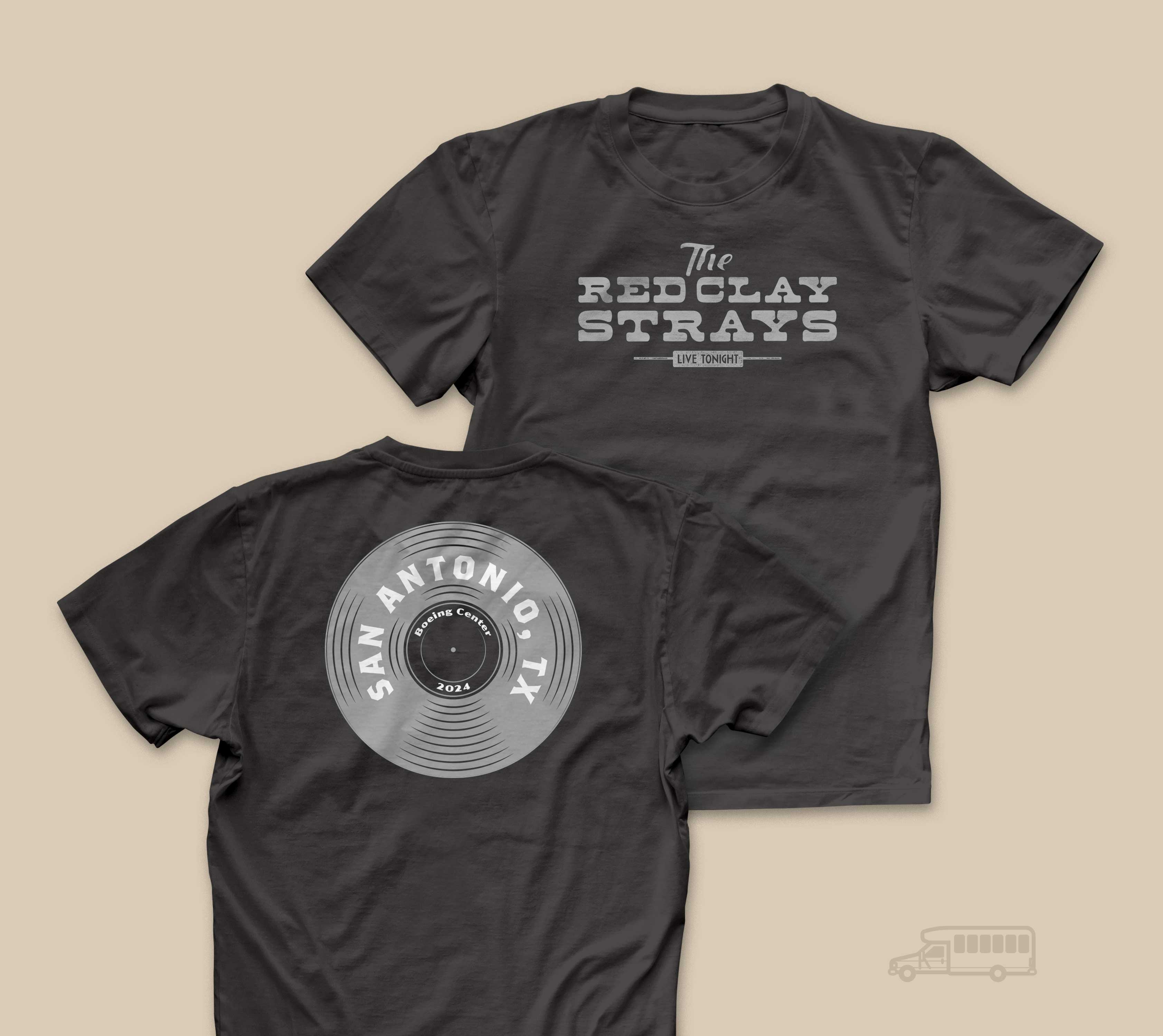 Red Clay Strays | Vintage | San Antonio | 24' | T-Shirt