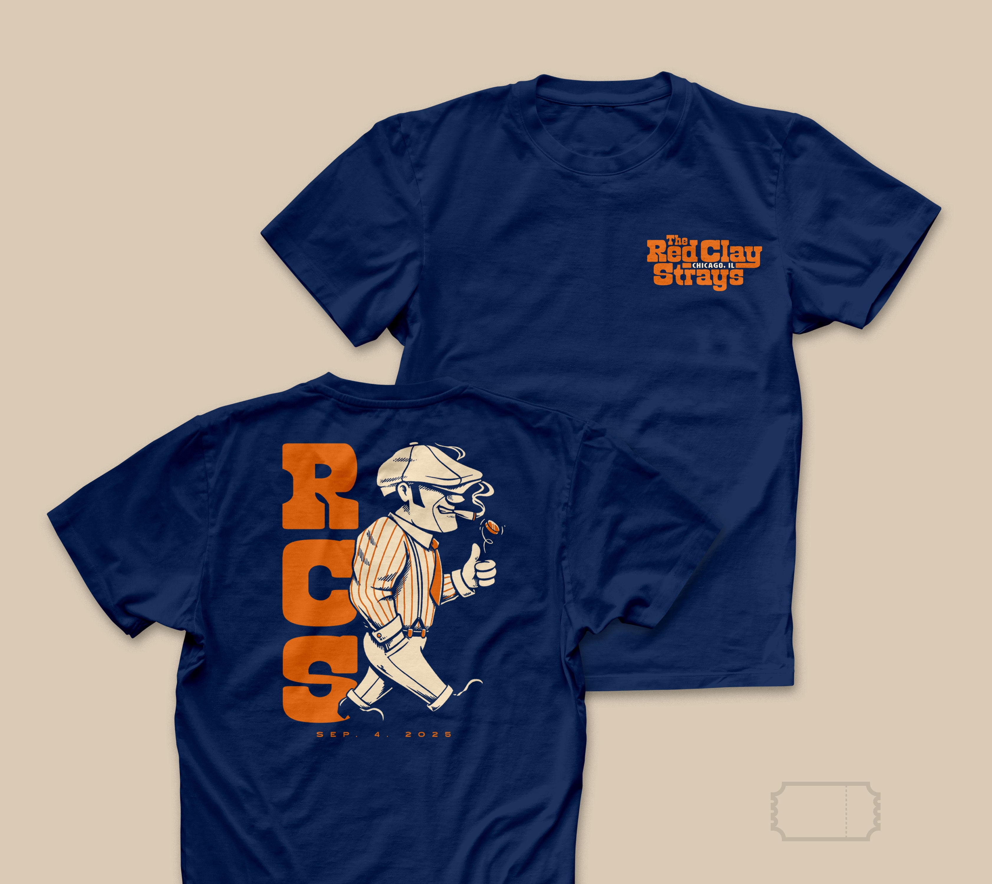 Red Clay Strays | Vintage | Chicago | Night 2 | 25' | T-Shirt