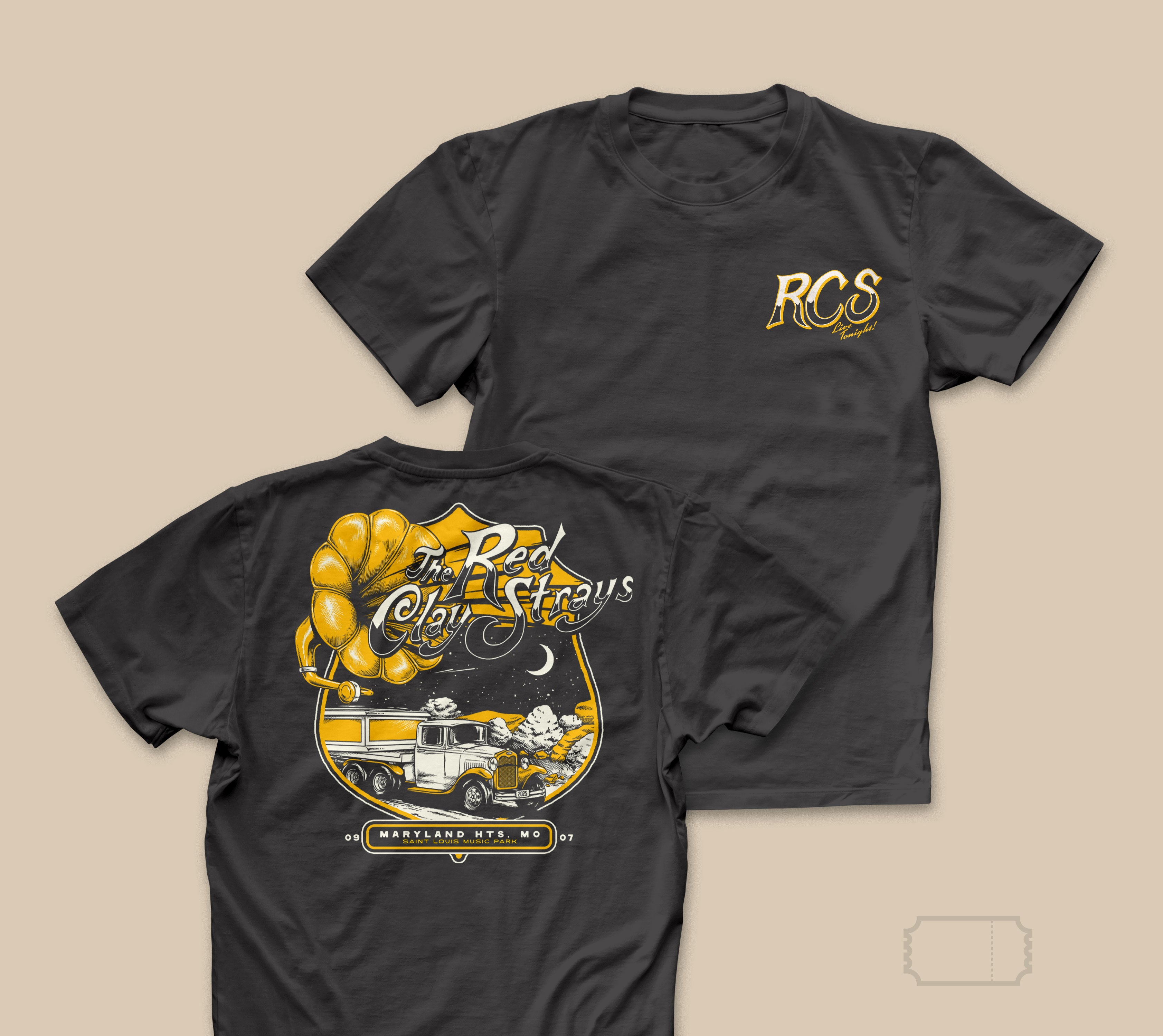 Red Clay Strays | Vintage | Maryland Hts MO | 25' | T-Shirt