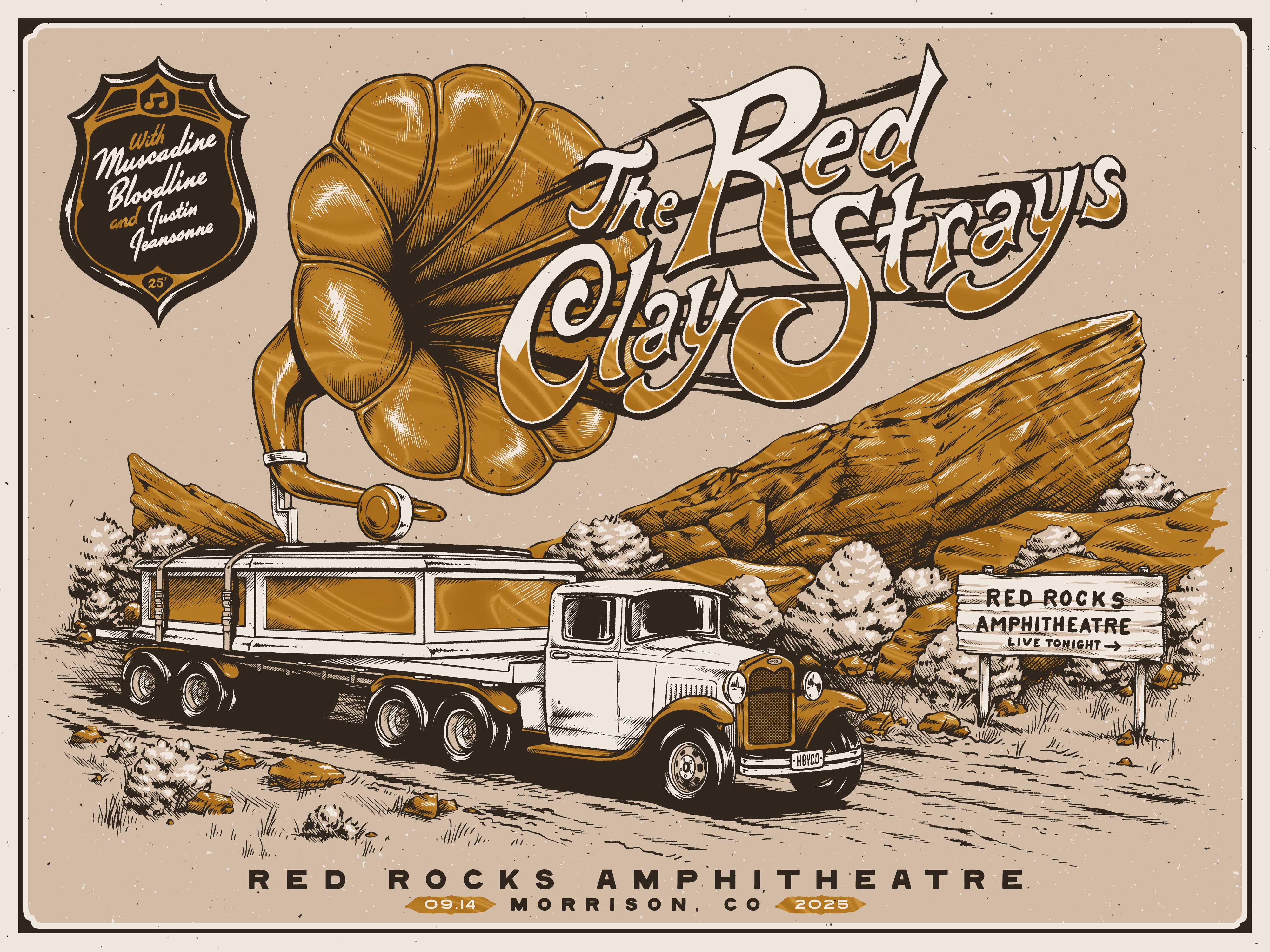 Red Clay Strays x SoundWaves Creative | D42 | Red Rocks | Night 1 | 3DIAMOND