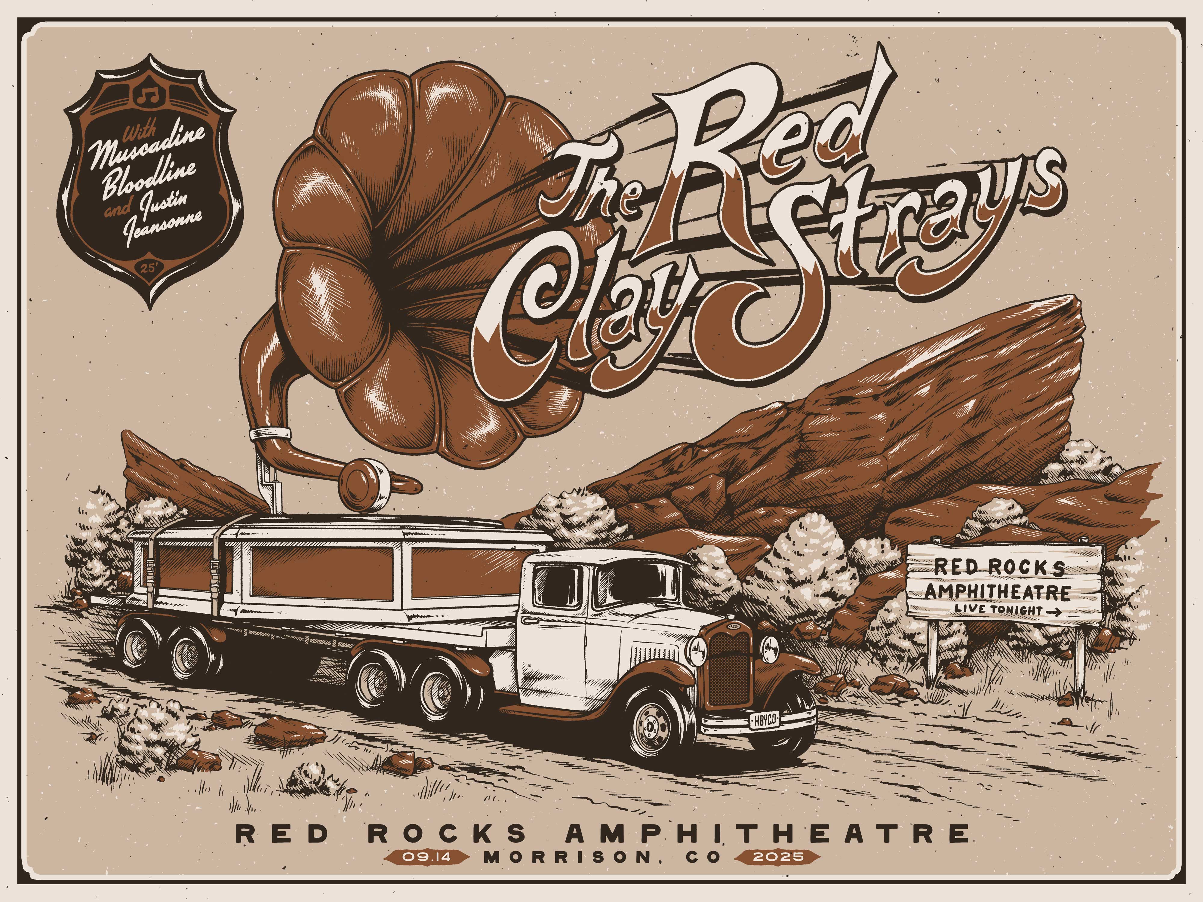 Red Clay Strays x SoundWaves Creative | D42 | Red Rocks | Night 1 | SHOW