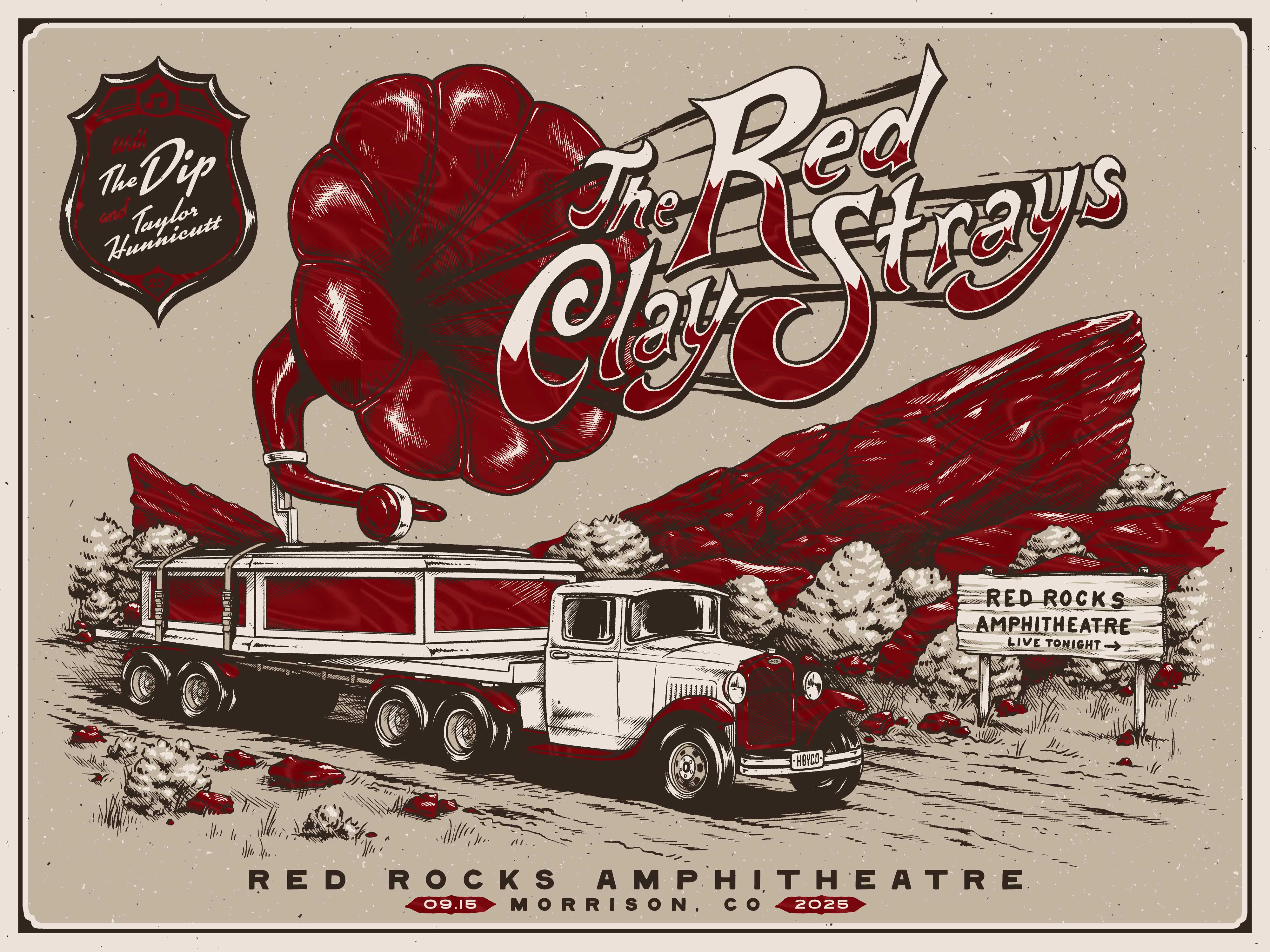 Red Clay Strays x SoundWaves Creative | D42 | Red Rocks | Night 2 | 3DIAMOND