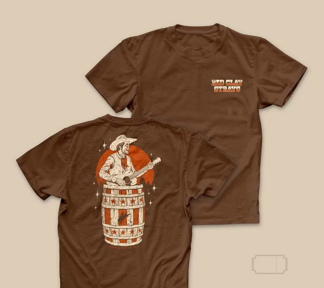 Red Clay Strays | Tour | Houston TX | 26' | T-Shirt
