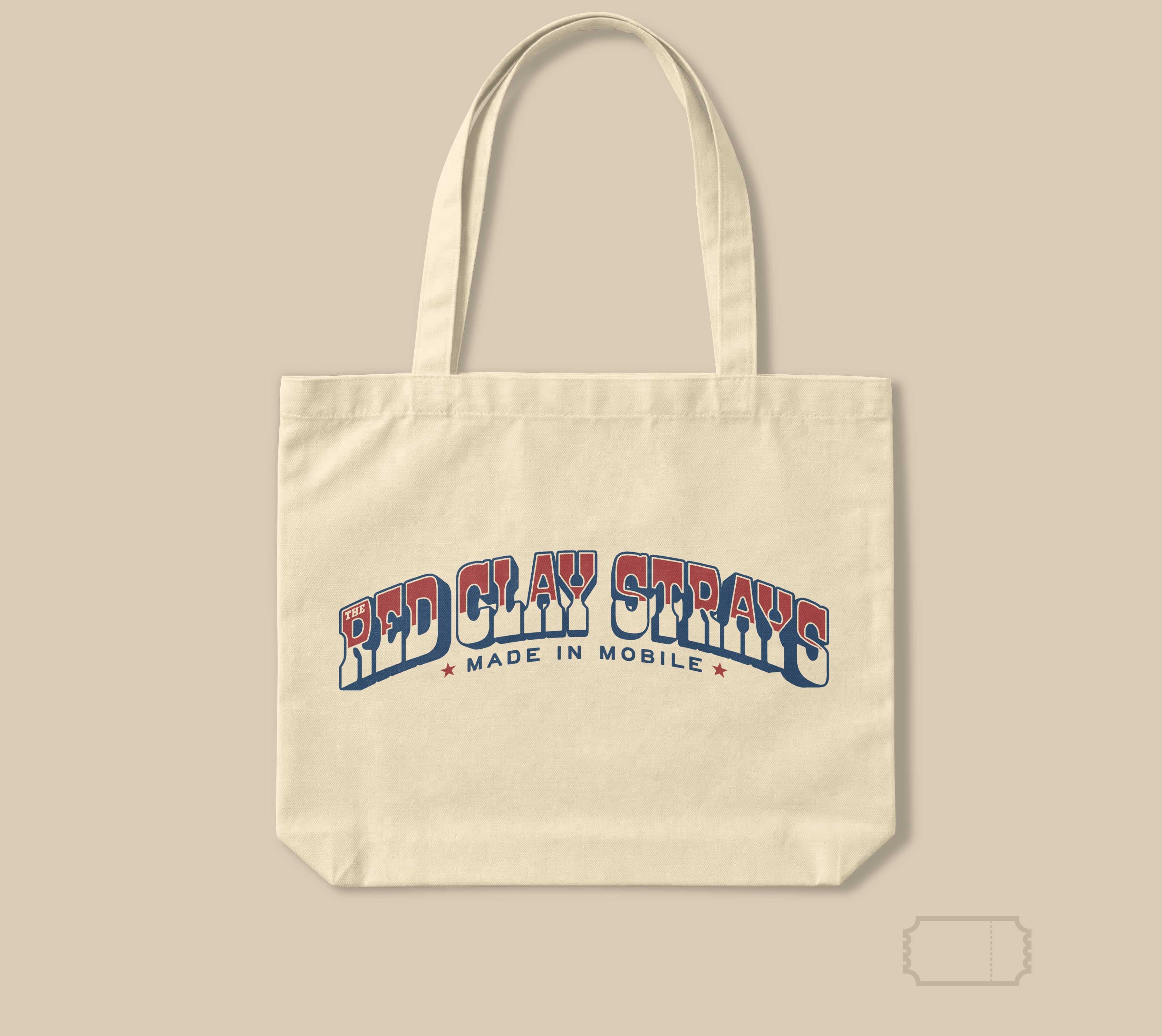 Red Clay Strays | Core | Made In Mobile | Tote Bag