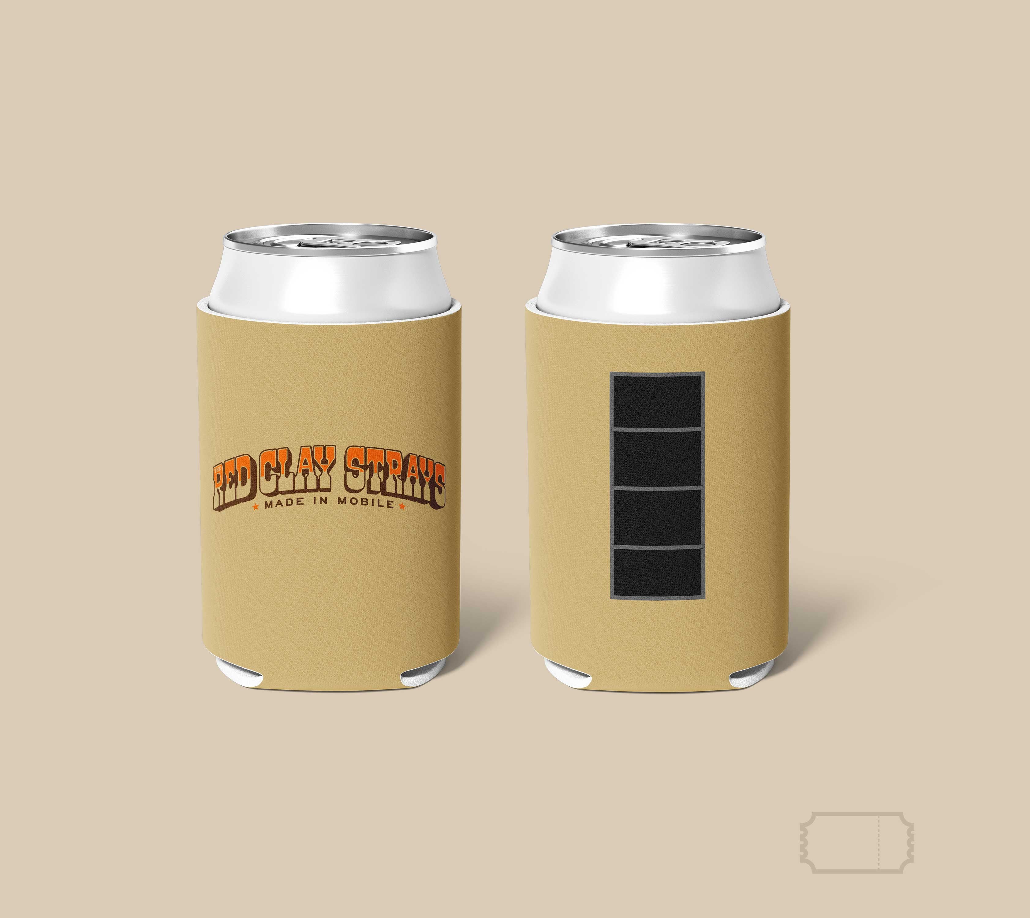 Red Clay Strays | Tour | Made In Mobile | Magnet Koozie