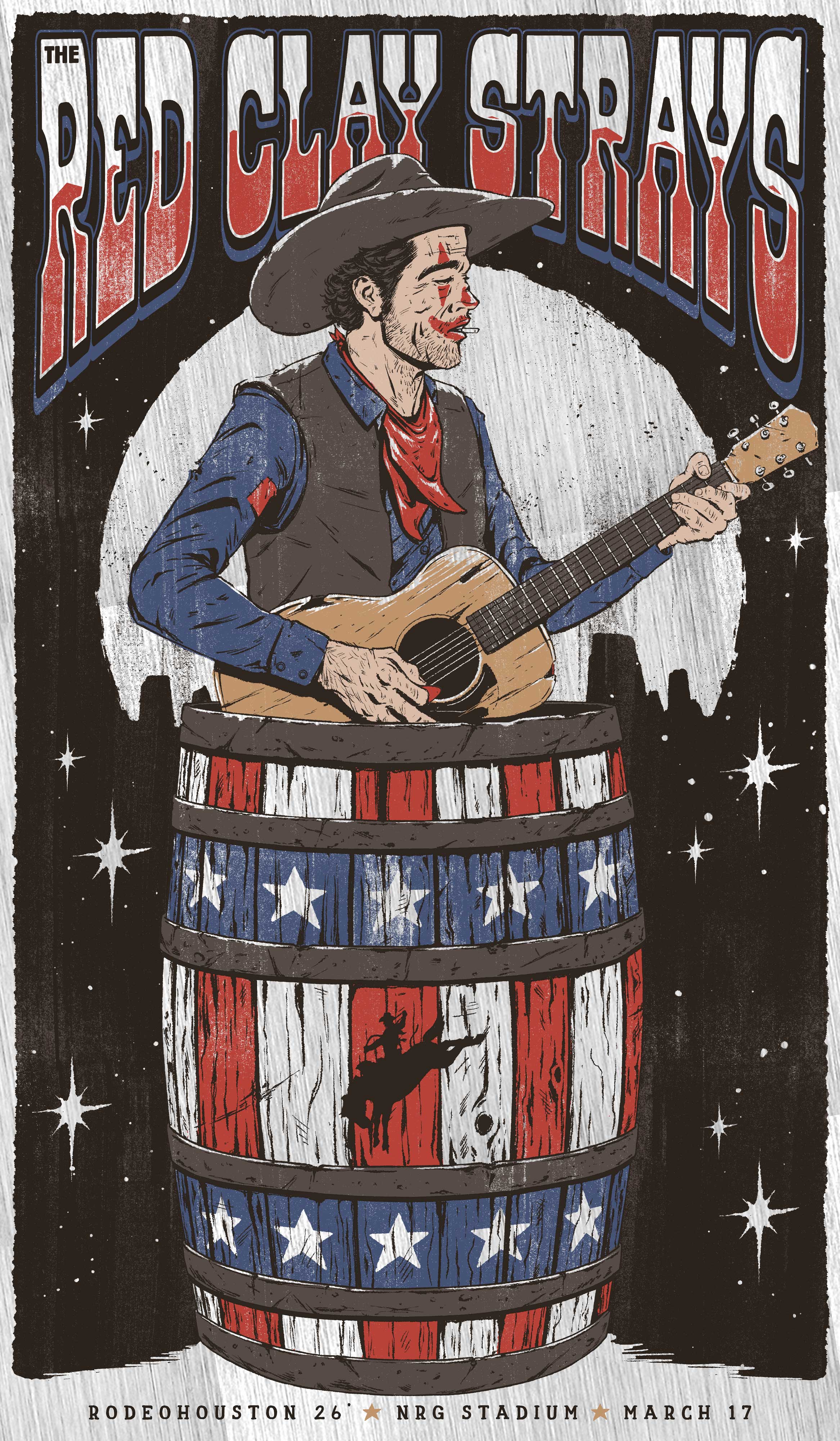 Red Clay Strays x SoundWaves Creative | F5 | Houston TX | Brushed Silver | 3DIAMOND