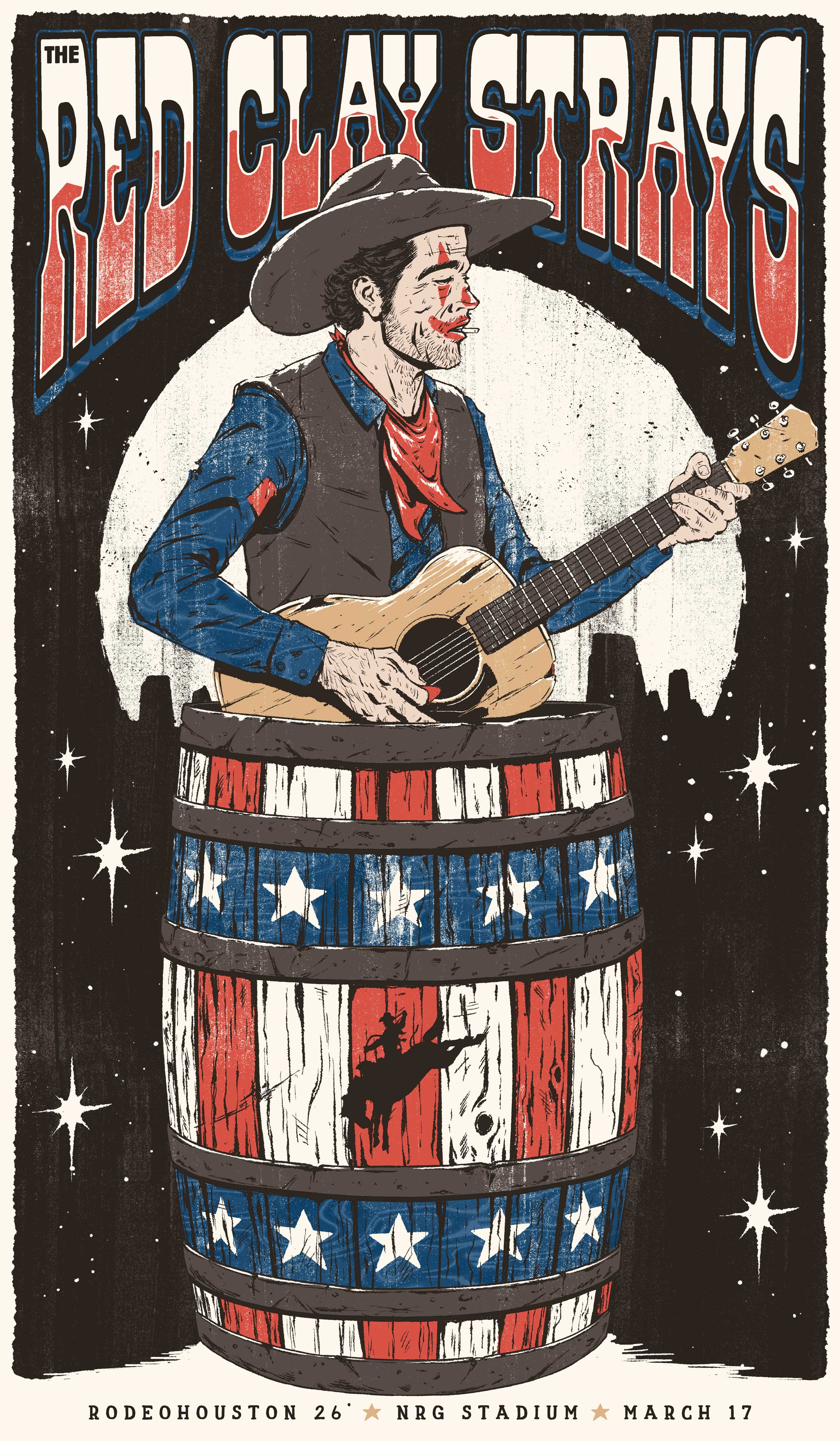 Red Clay Strays x SoundWaves Creative | F5 | Houston TX | Matte Blue Lava | 3DIAMOND