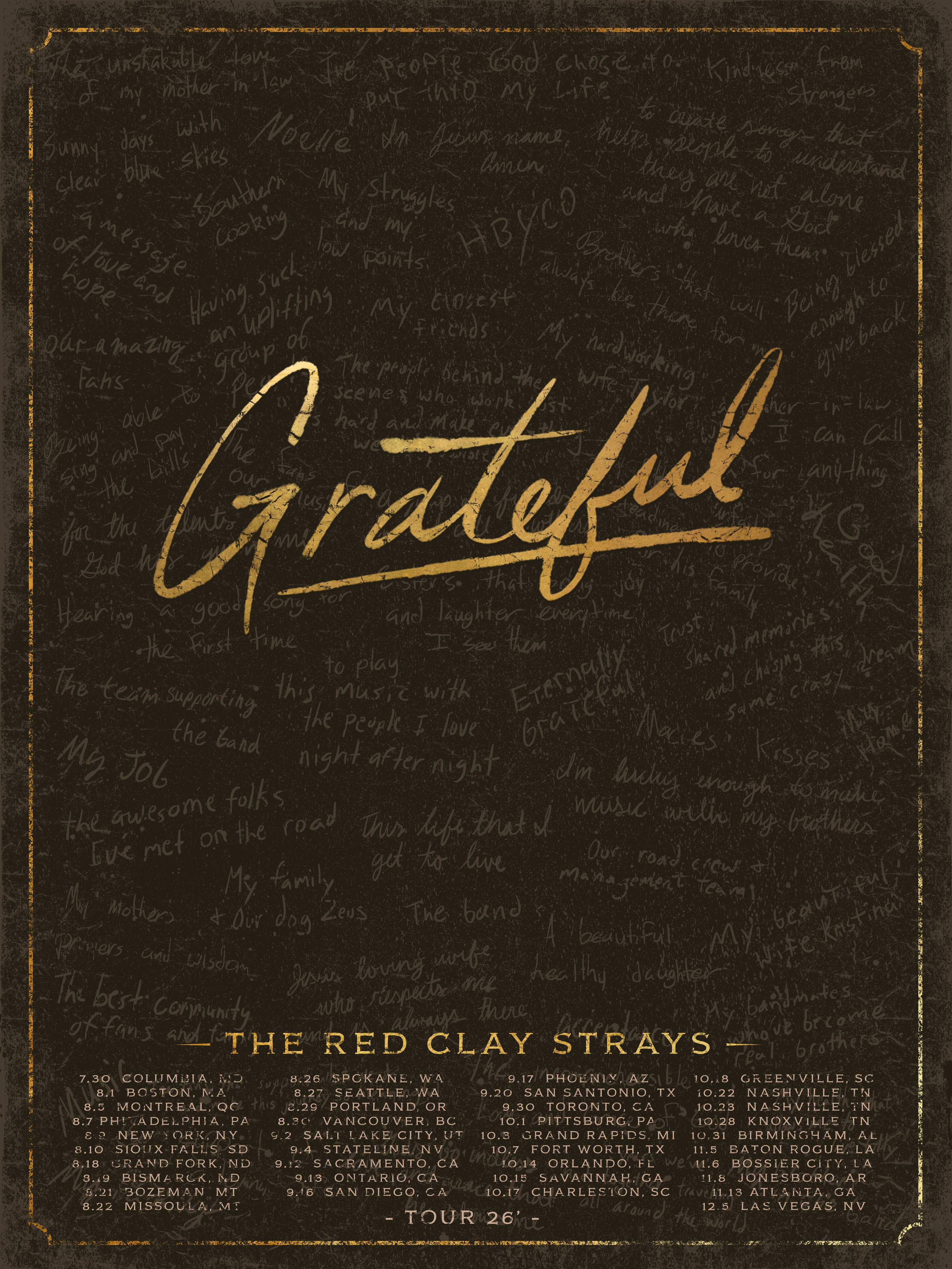Red Clay Strays x SoundWaves Creative | F7 | RED CLAY STRAYS | GRATEFUL | TOUR