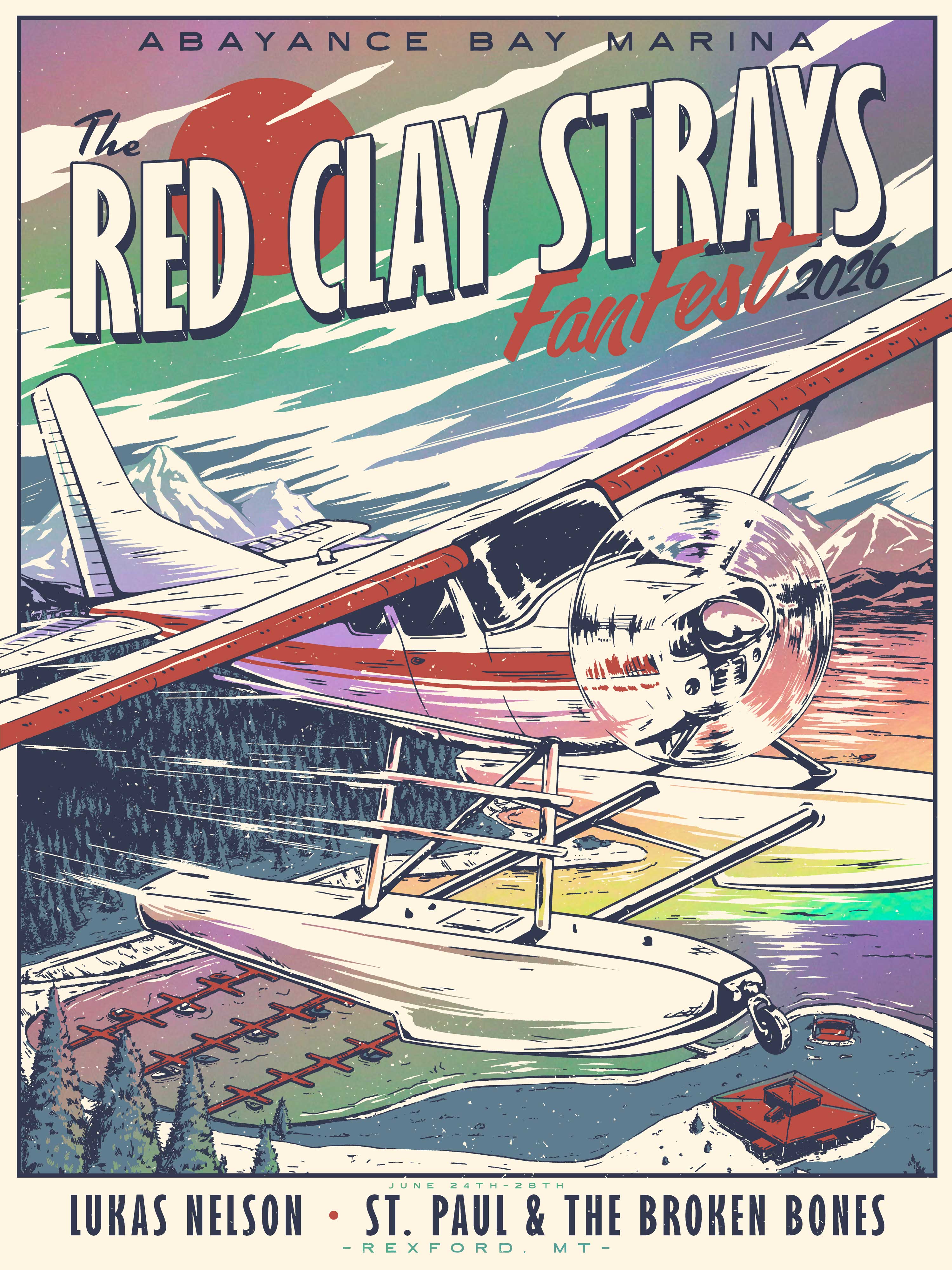 Red Clay Strays x SoundWaves Creative | F31 | Rexford MT | Holo Shine | 3DIAMOND