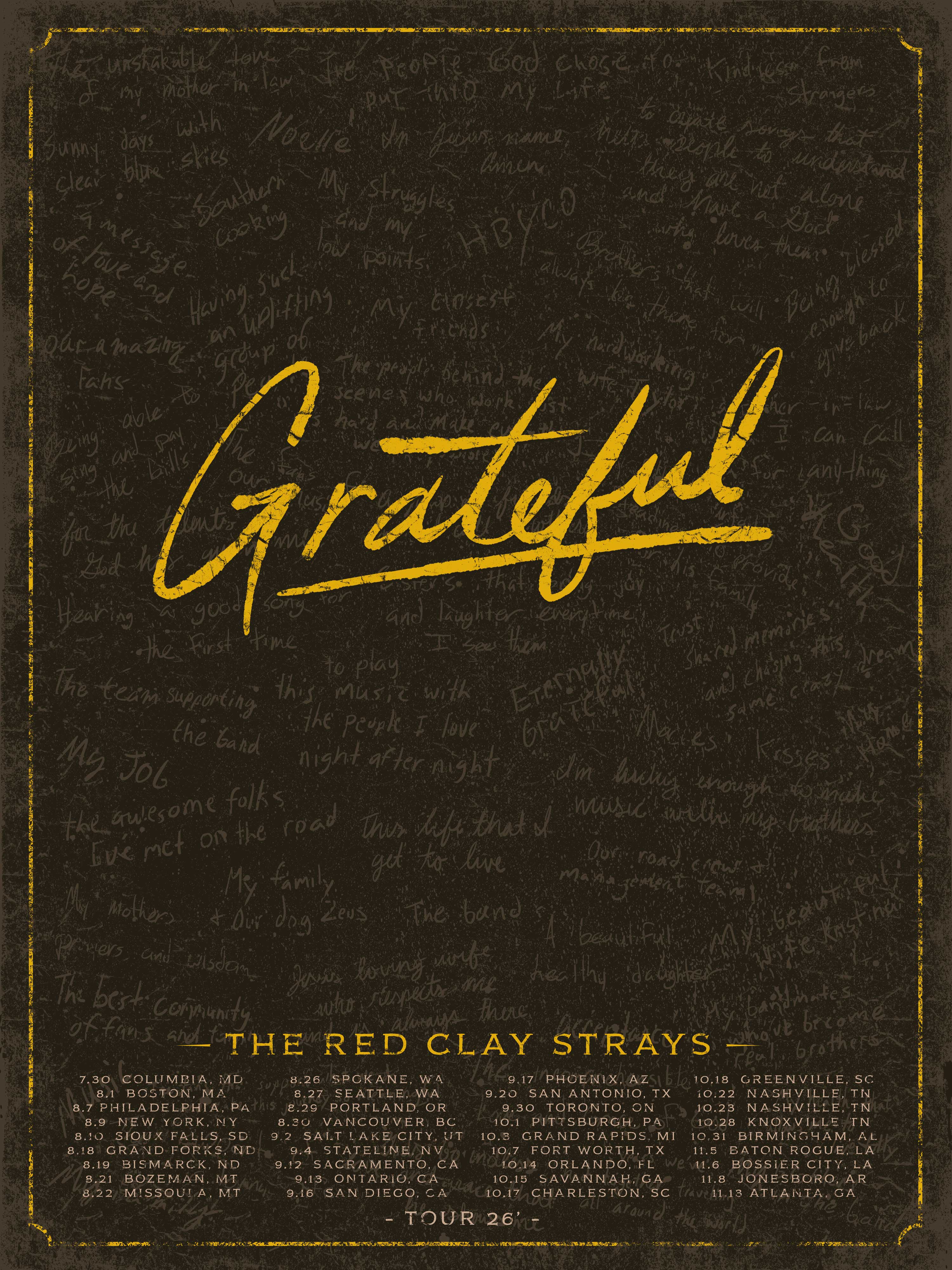 Red Clay Strays x SoundWaves Creative | F7 | Grateful | TOUR