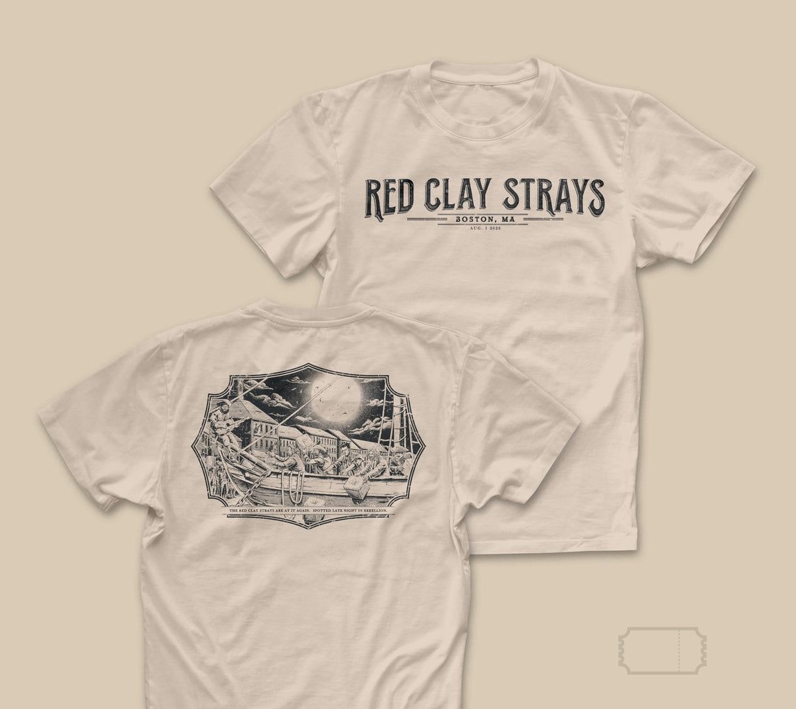Red Clay Strays | Tour | Boston MA | 26' | T-Shirt