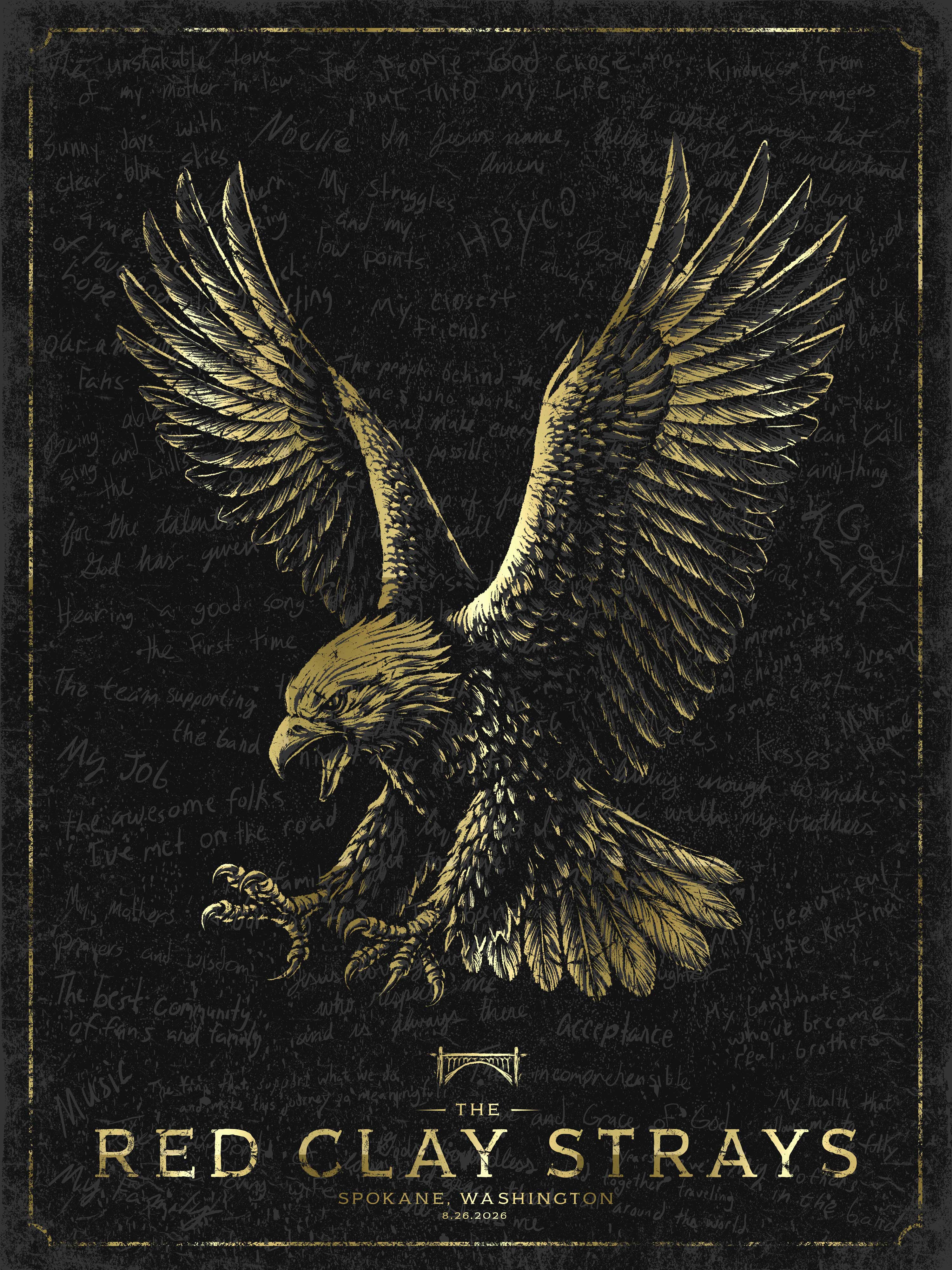 Red Clay Strays x SoundWaves Creative | F57 | Spokane WA | Gold Eagle | 4DIAMOND ** ONLINE EXCLUSIVE **