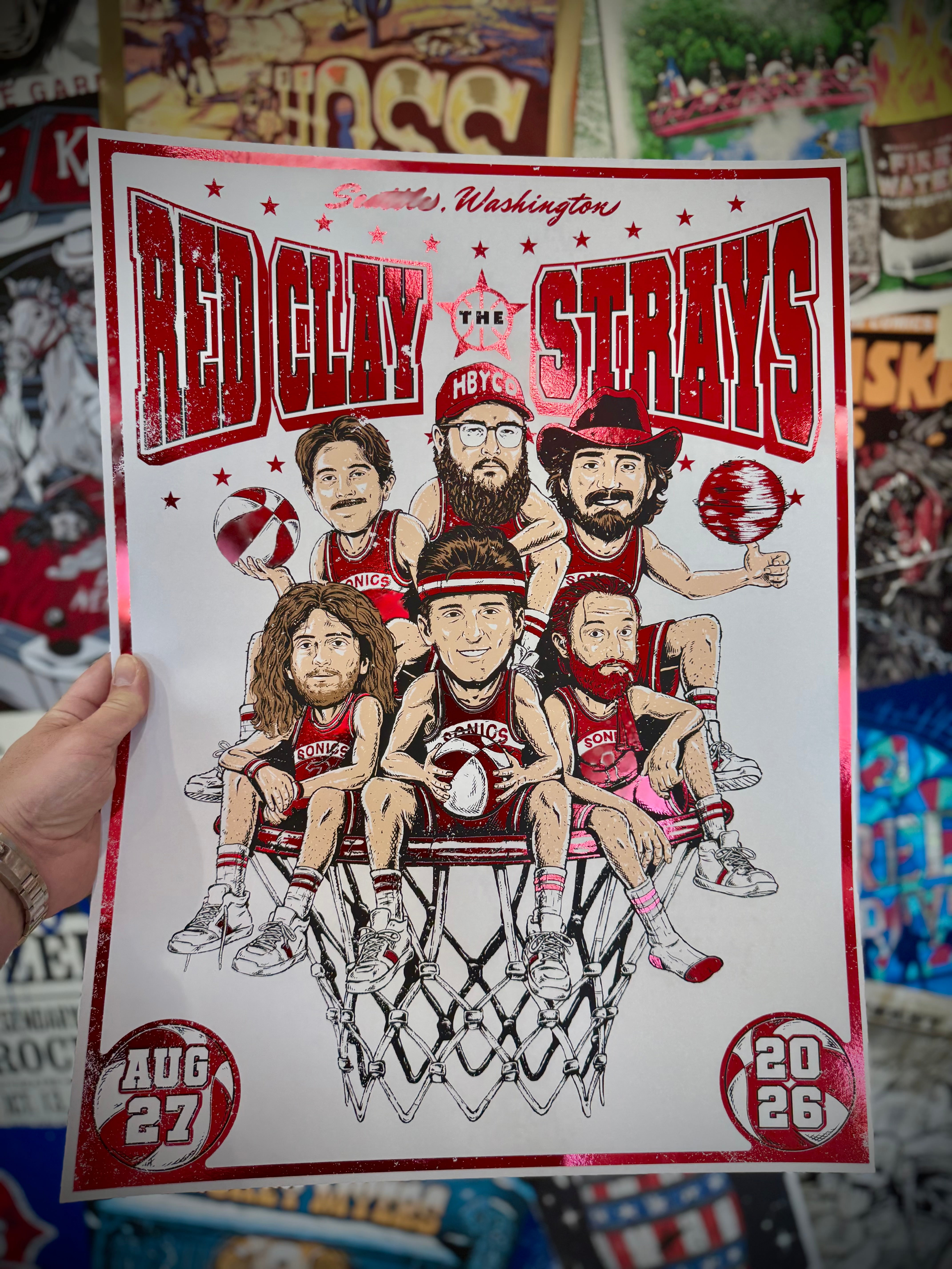 Red Clay Strays x SoundWaves Creative | F58 | Seattle | Red Mirror | 3DIAMOND