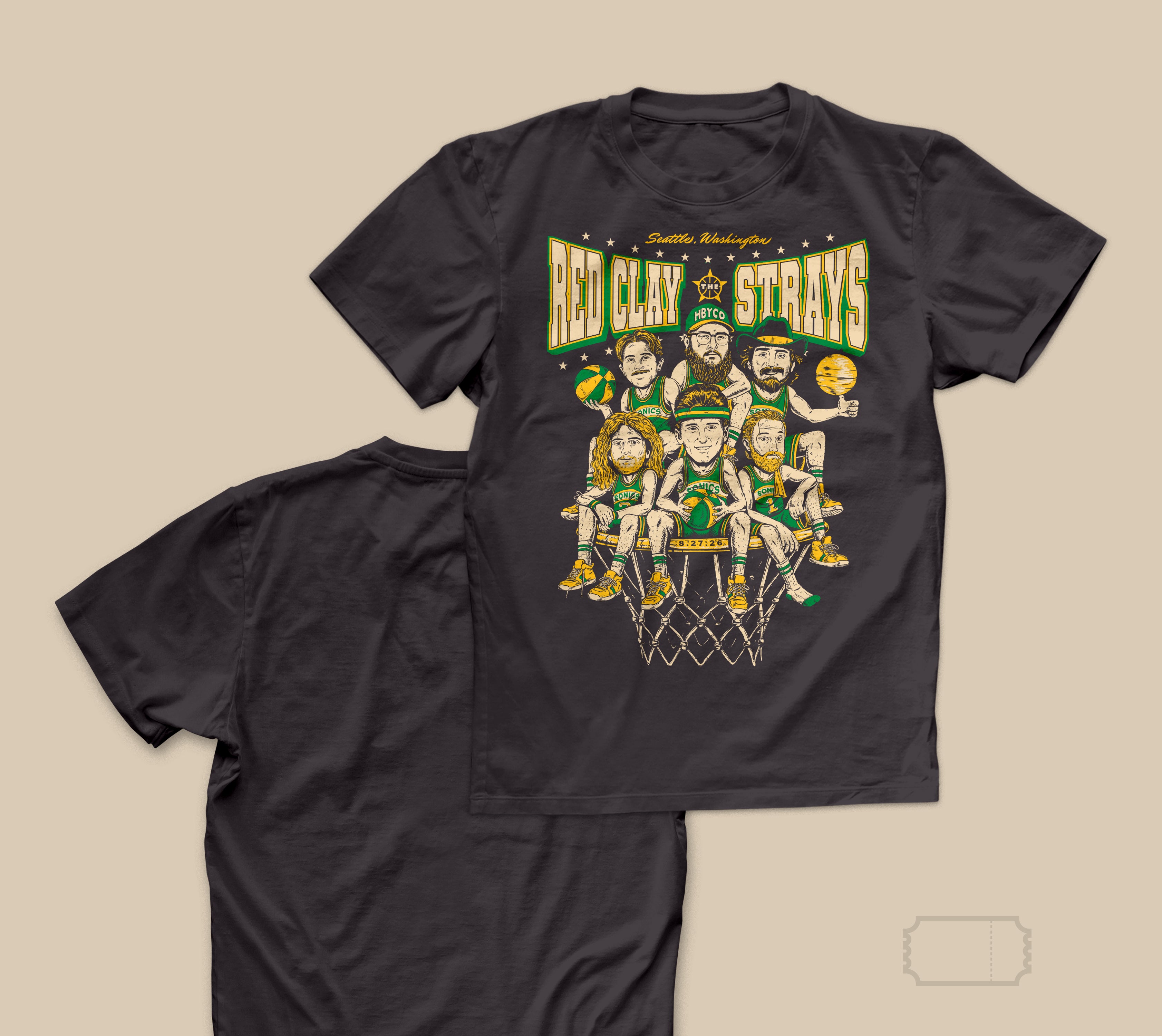 Red Clay Strays | Tour | Seattle | 26' | T-Shirt