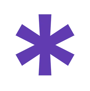 Asterisk symbol, Technology icon