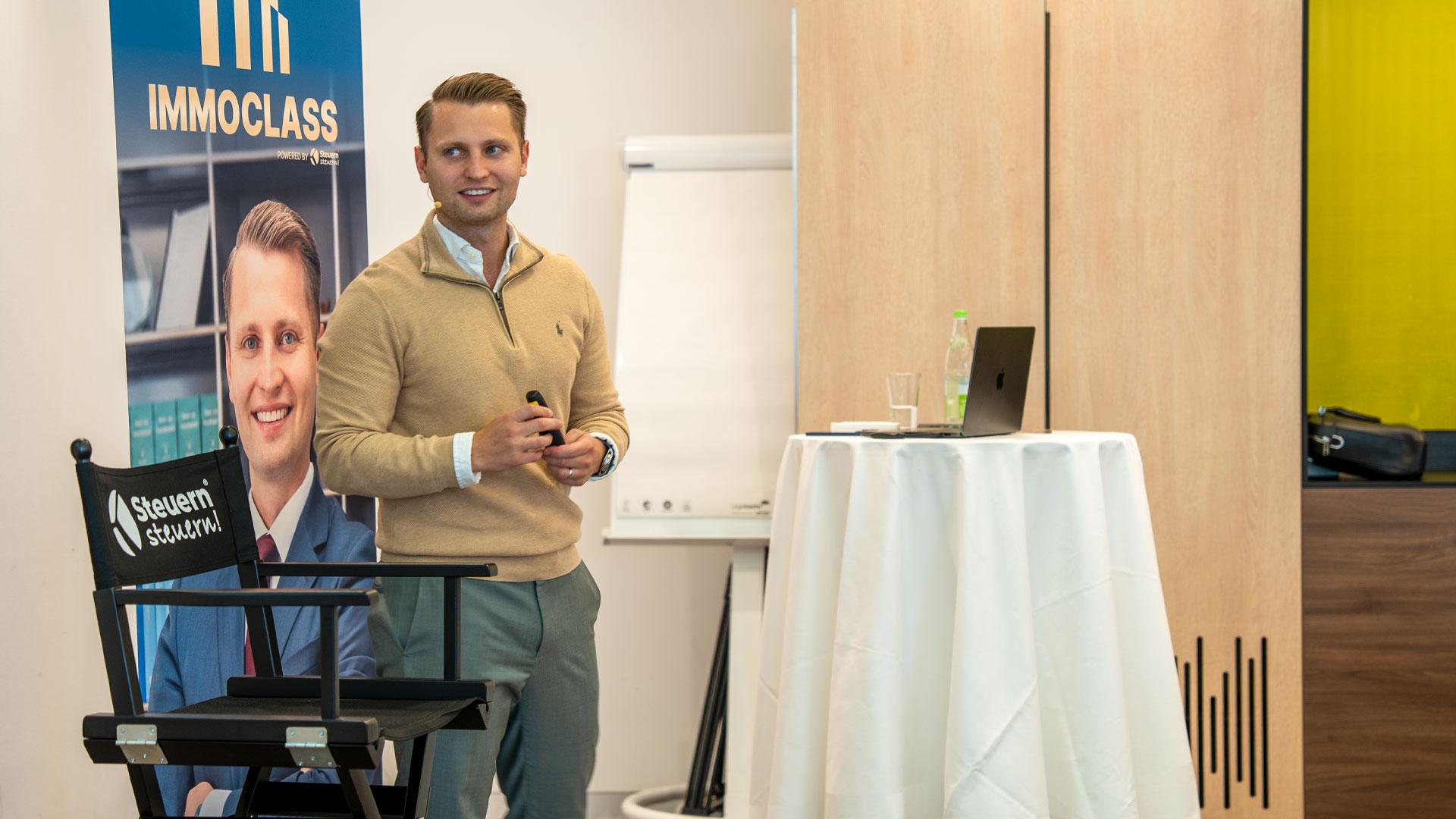Immoclass Workshop zu steueroptimierten Immobilienstrukturen und strategischer Steuergestaltung