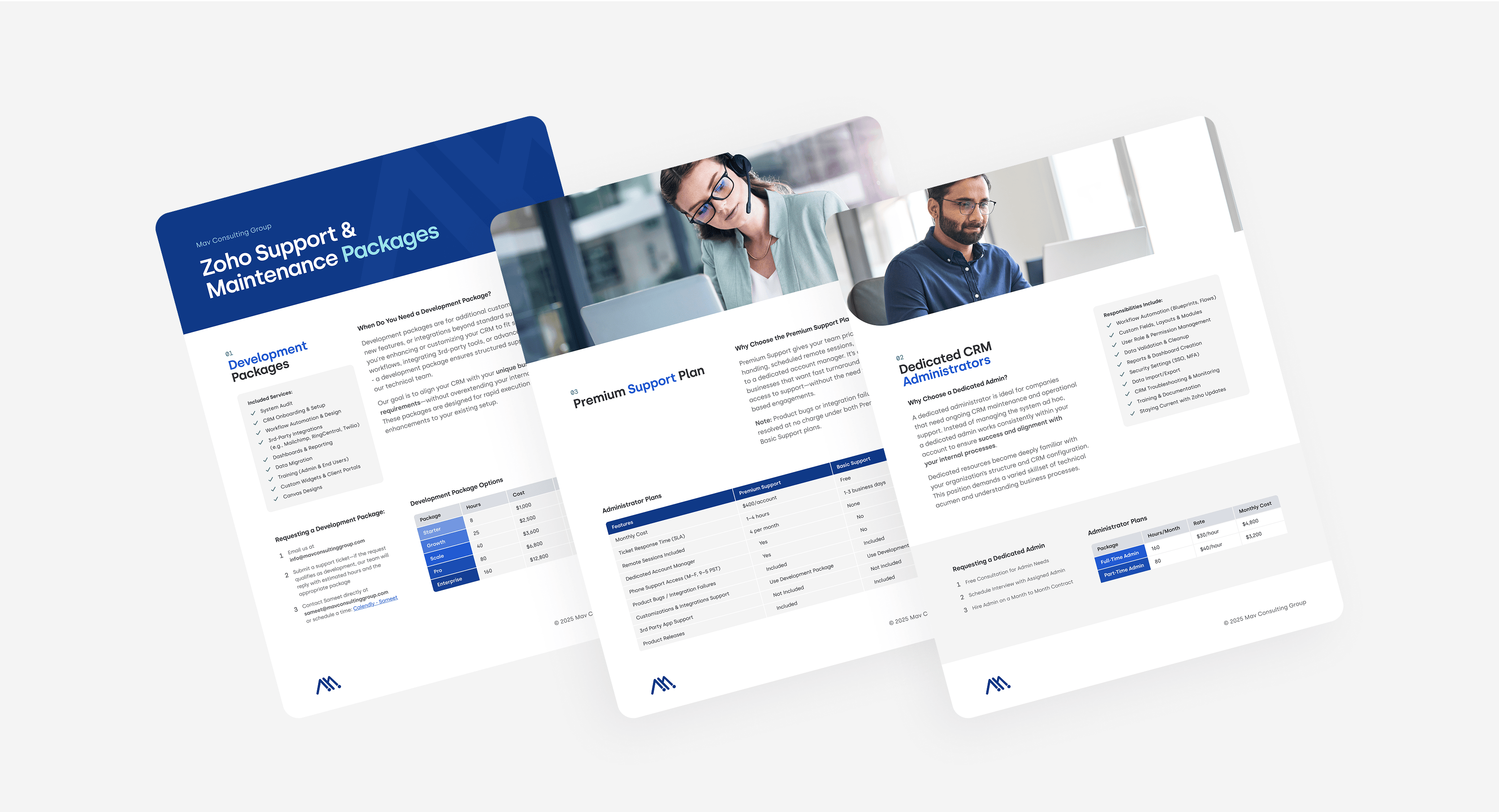 CapRaise insurance package pdf mockup