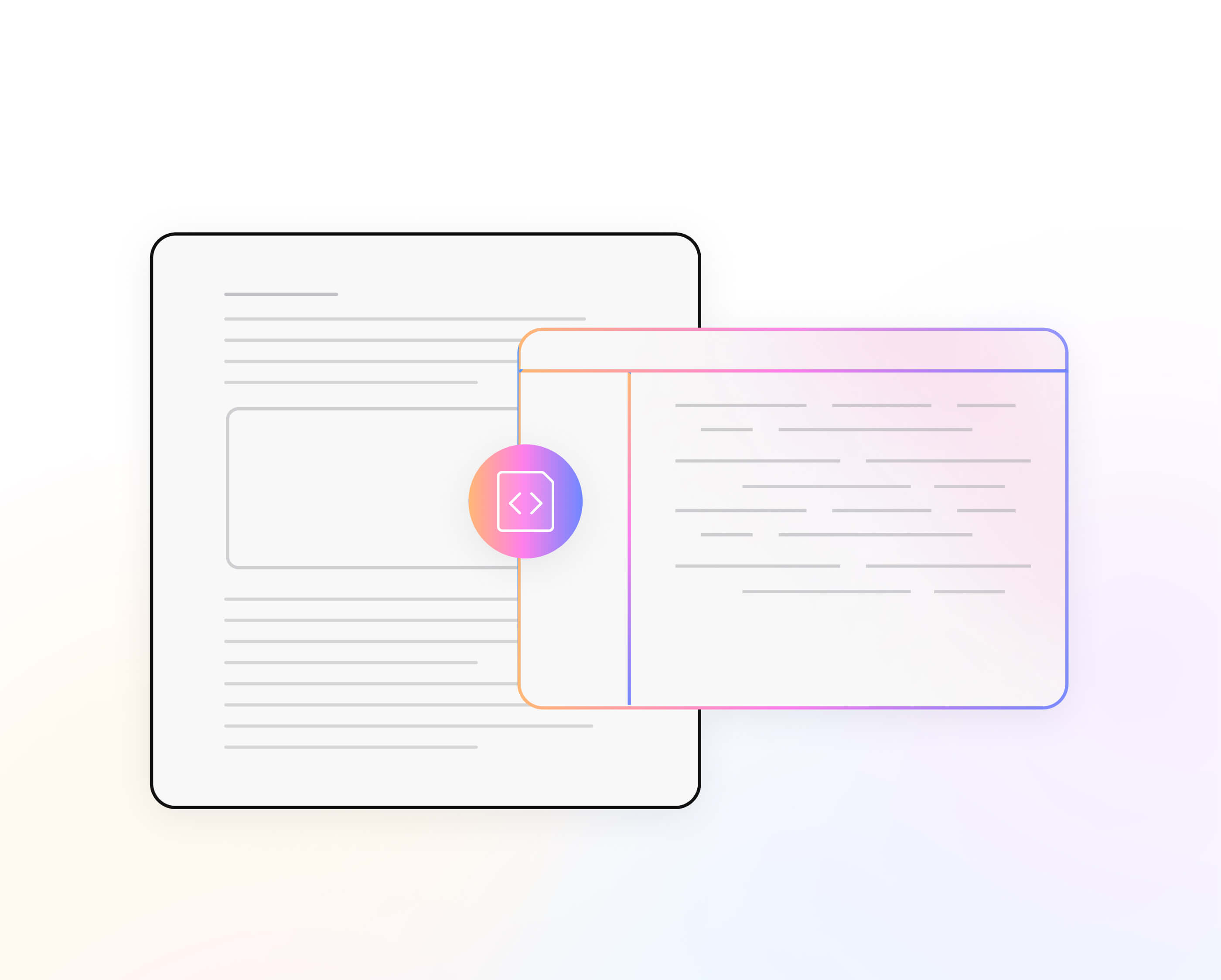 Design custom front-end interface with GPT's help