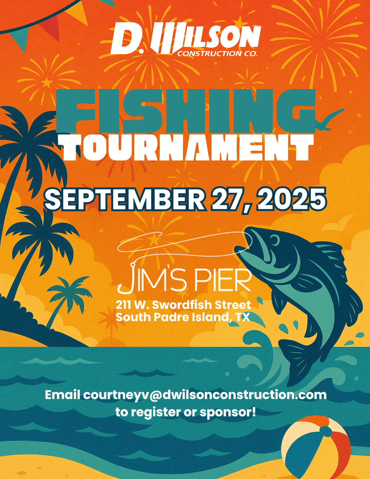 Fishing Tournament Flyer