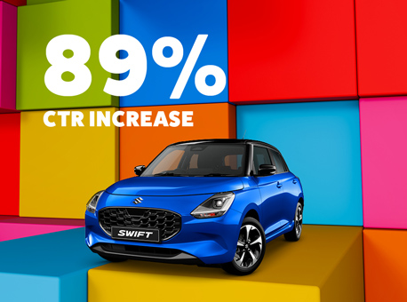 Suzuki - 89% CTR Increase