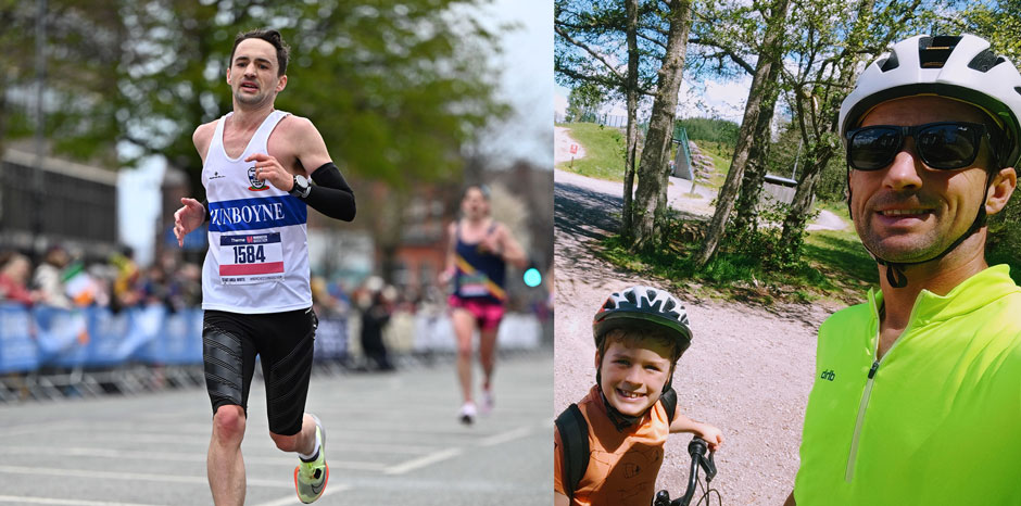 A group of students pose together in school uniforms and hoodies, holding a shield on their final day.