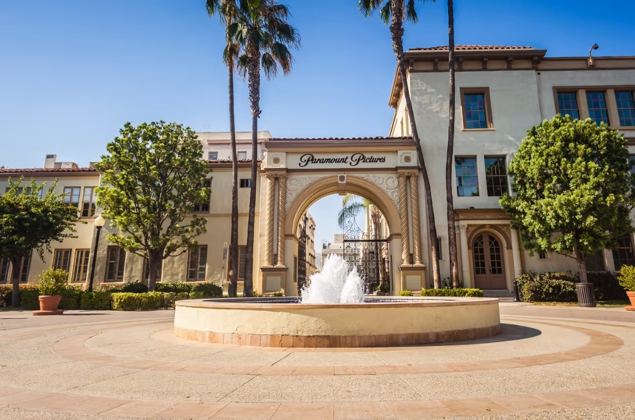 Paramount Pictures Studio Entrance