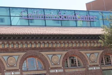 Outside of the California Science Center