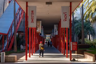 LACMA Entrance