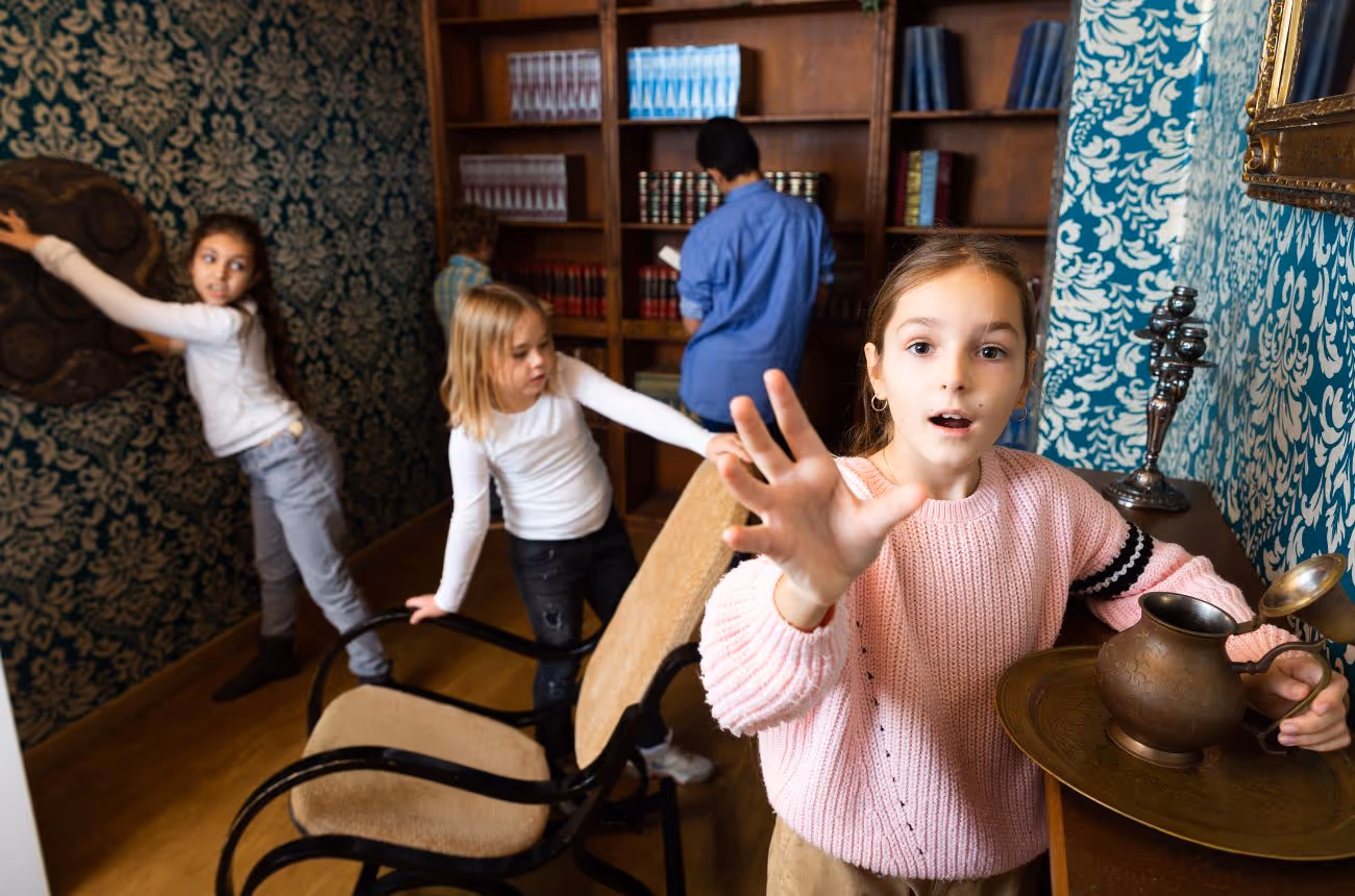 Kids in an Escape Room