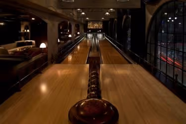 The Spare Room bowling alley