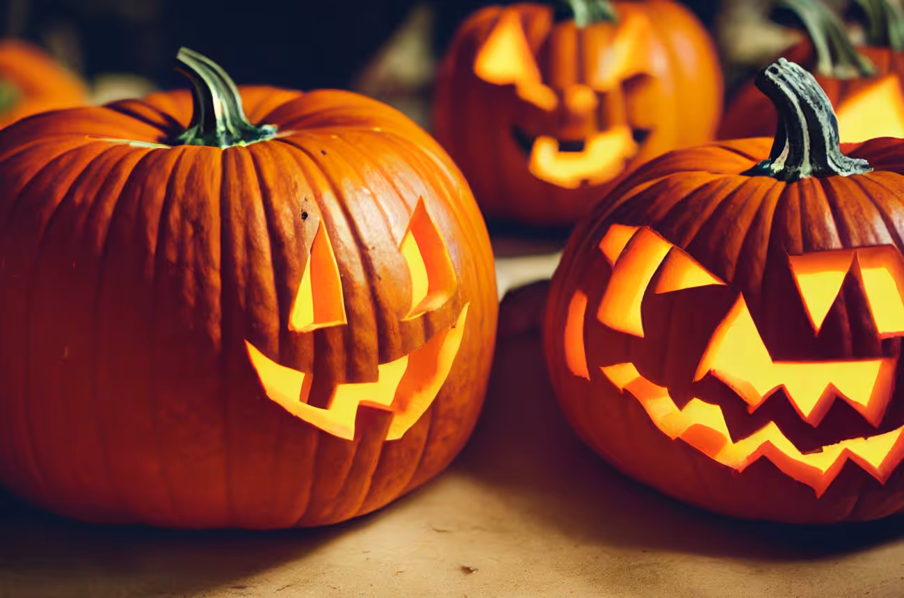 Spooky Fun in Hollywood for Adults - Carved Pumpkins