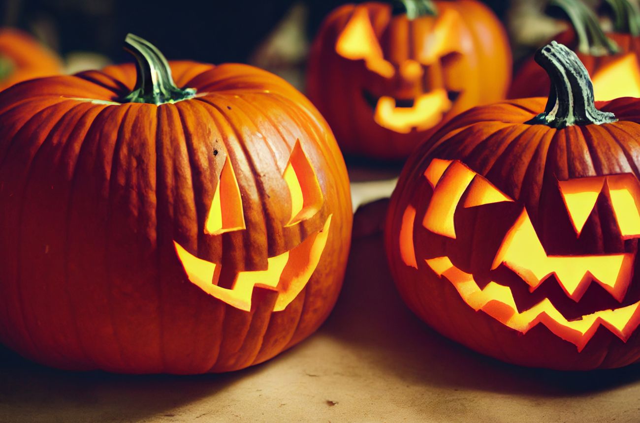 Spooky Fun in Hollywood for Adults - Carved Pumpkins
