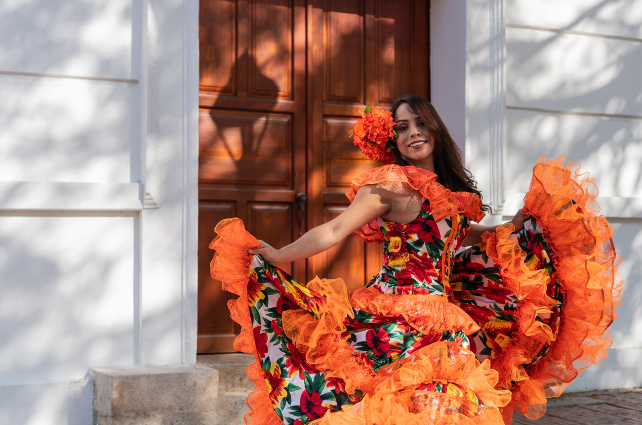 LA Guide to Cinco de Mayo Events - Woman dressed in a traditional costume