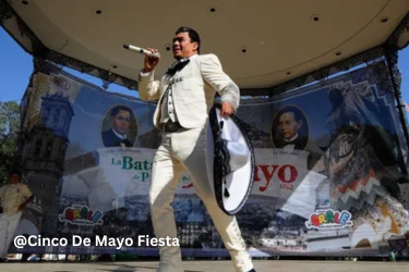 Mariachi performing on stage