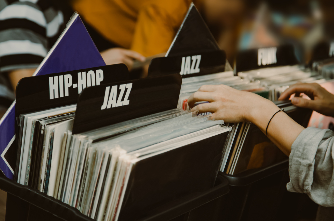 Vinyl Record Stores near Hollywood