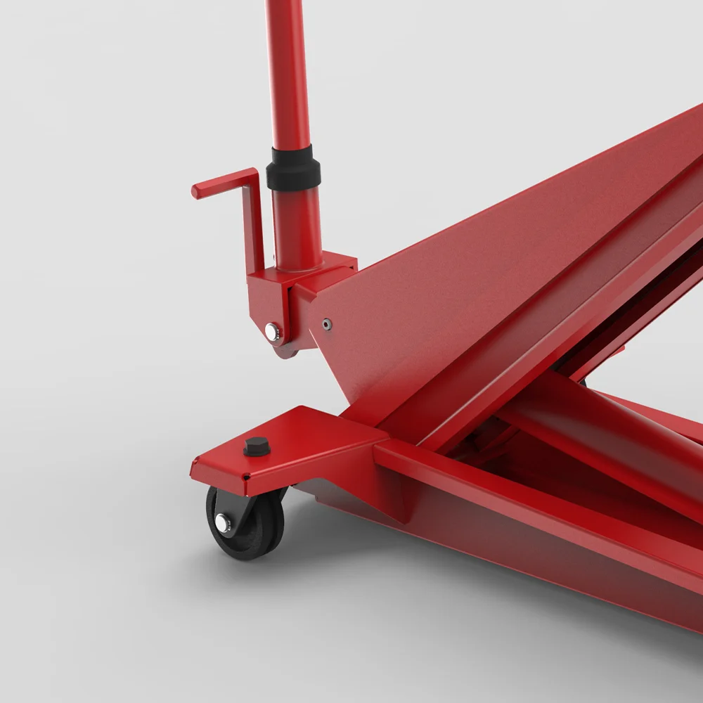 5 Ton Manual Trolley Jack with Long Body and Pedal - YAK 50/QL
