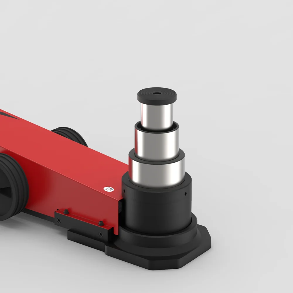 182mm Min-Height 80/50/25 Ton HGV Jack - YAK 318/S