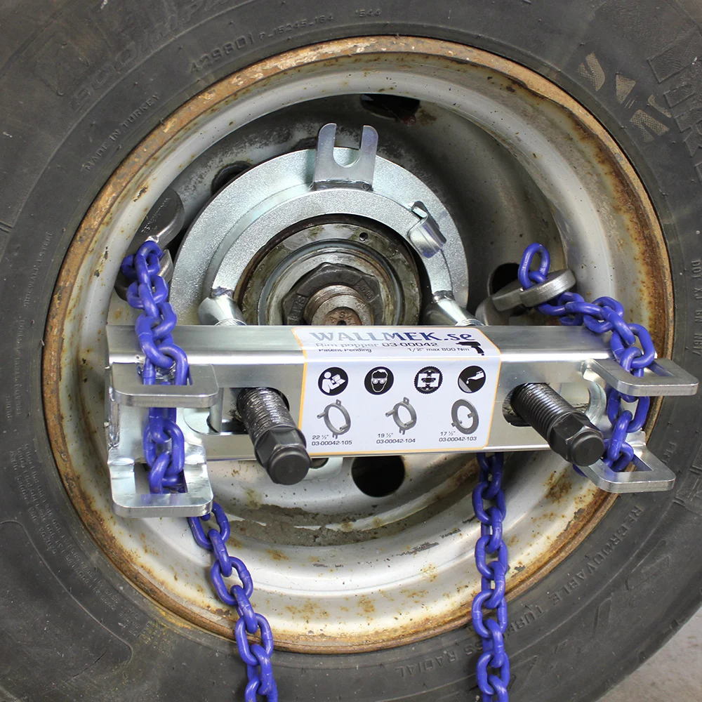 Wallmek Wheel Puller for Heavy Duty Trucks, Buses and Trailers