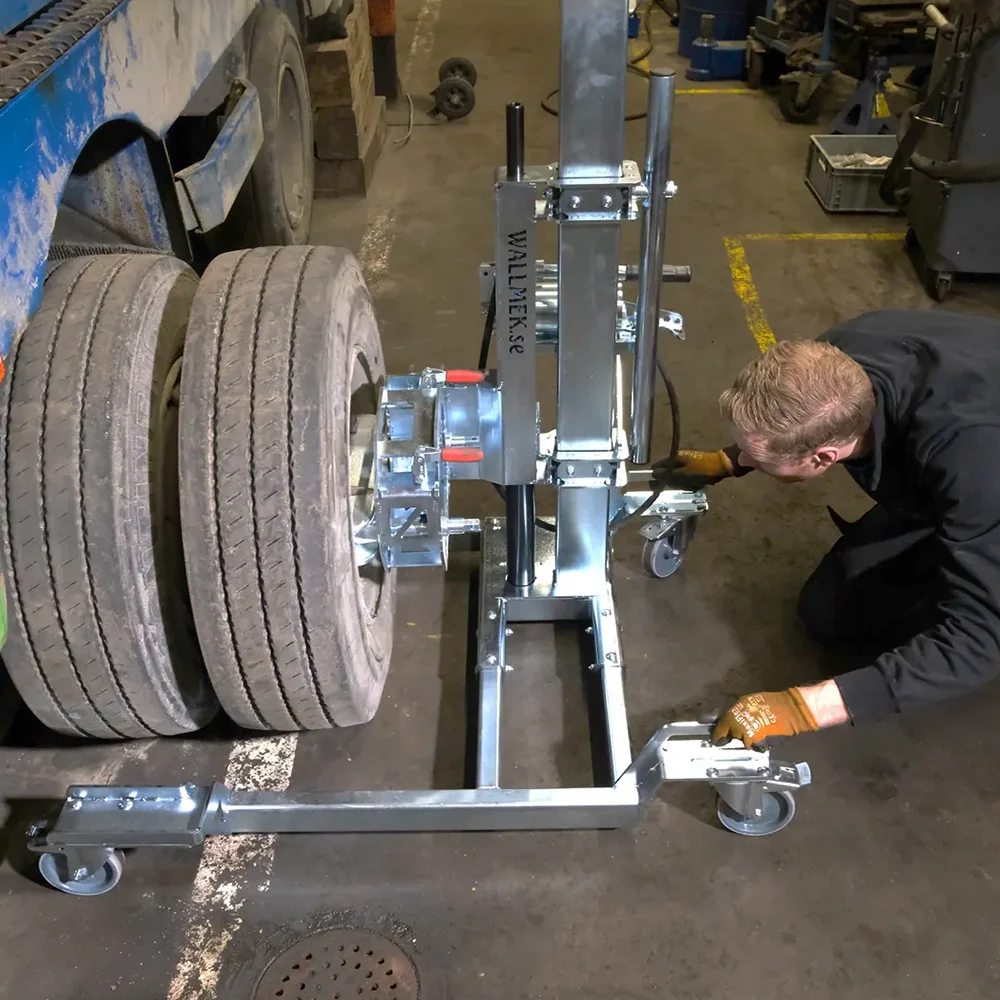 Wallmek Hub Puller for 8/275-Bolt & 10/335-Bolt Trucks, Buses and Trailers – 70 Ton