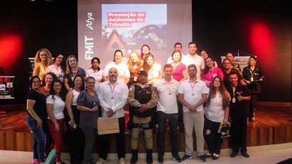 Palestra de Prevenção de Acidentes de Trânsito: Uma parceria entre CIPA e Polícia Militar com o Sargento João Dario