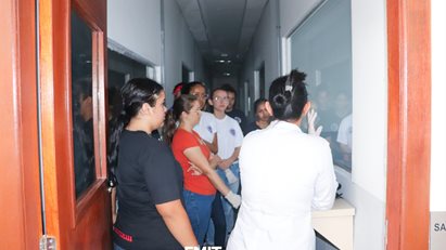 Colégio João XXI visita a FMIT para visita-guiada