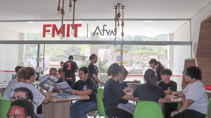 Colégio João XXI visita a FMIT para visita-guiada