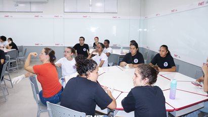 Colégio João XXI visita a FMIT para visita-guiada