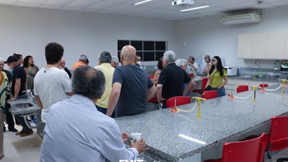 Turma I visita a FMIT após 50 Anos de formatura