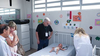 Turma I visita a FMIT após 50 Anos de formatura