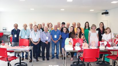 Turma I visita a FMIT após 50 Anos de formatura