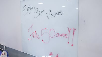 Turma I visita a FMIT após 50 Anos de formatura